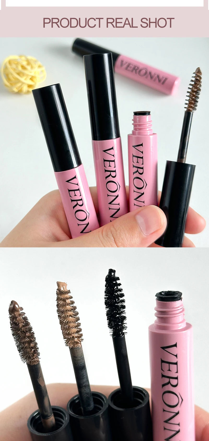 Hair Root Touch-Up Sticks Disposable Eyelash Type Hair Dye Stick